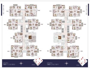 Master Plan in 3 BHK Apartment at My Home Sayuk, Tellapur – for Sale