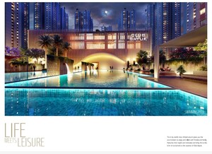 Swimming Pool in 3 BHK Apartment at My Home Sayuk, Tellapur – for Sale