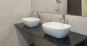 Bathroom in  Office Space at Omkar The Summit Business Bay, Andheri East – for Rent