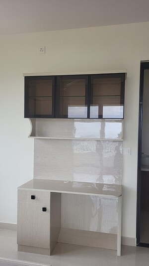 Kitchen in 3 BHK Apartment at Pashmina Waterfront, Old Madras Road – for Rent