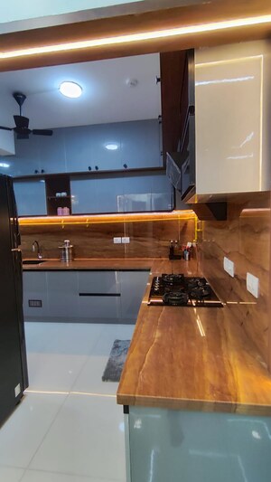 Kitchen in 3 BHK Villa at Prestige Augusta Golf Village, Kothanur – for Sale
