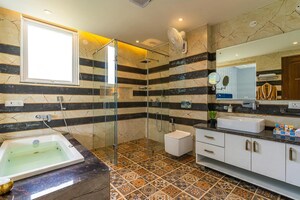 Staircase in 2 BHK Apartment at Gulshan Botnia, Sector 144 – for Rent