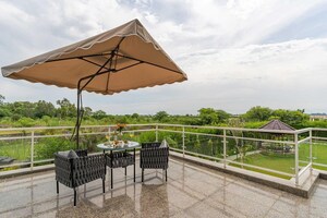 Balcony in 2 BHK Apartment at Gulshan Botnia, Sector 144 – for Rent
