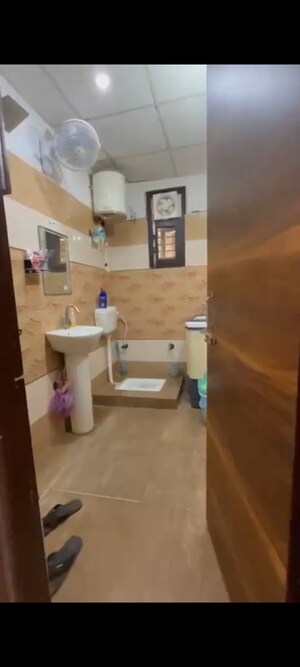 Bathroom in 3 BHK Builder Floor at Pratap Vihar – for Sale