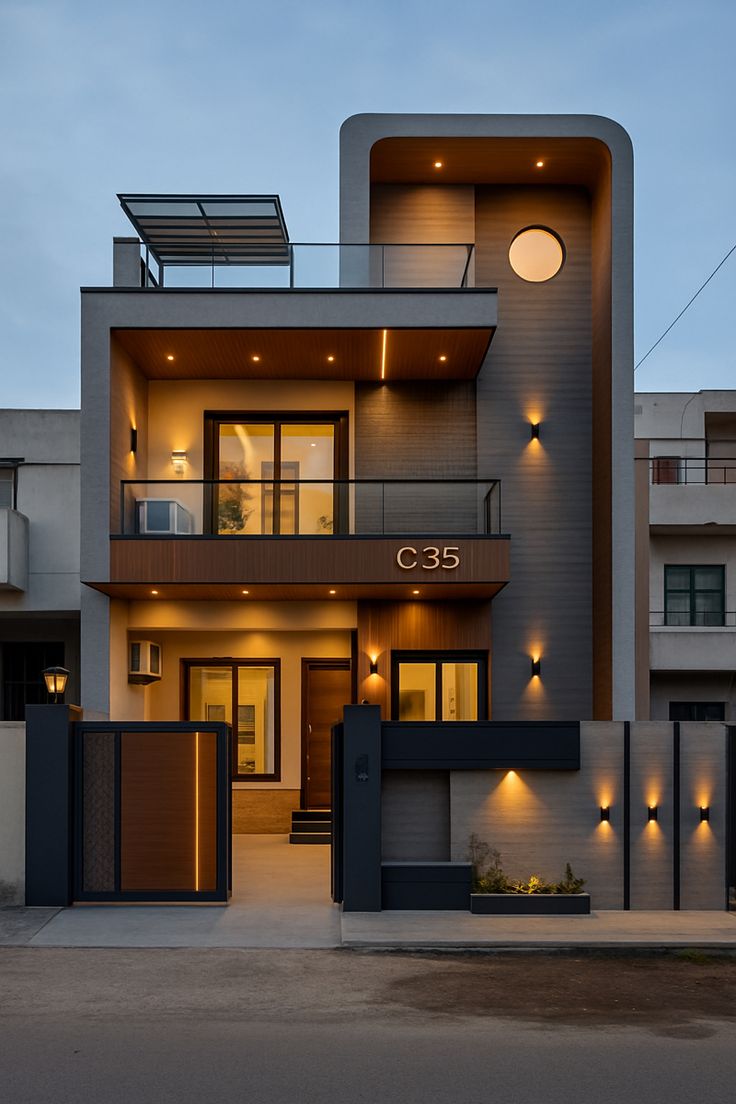 4 BHK Villa – Exterior View View at Mudichur - for Sale