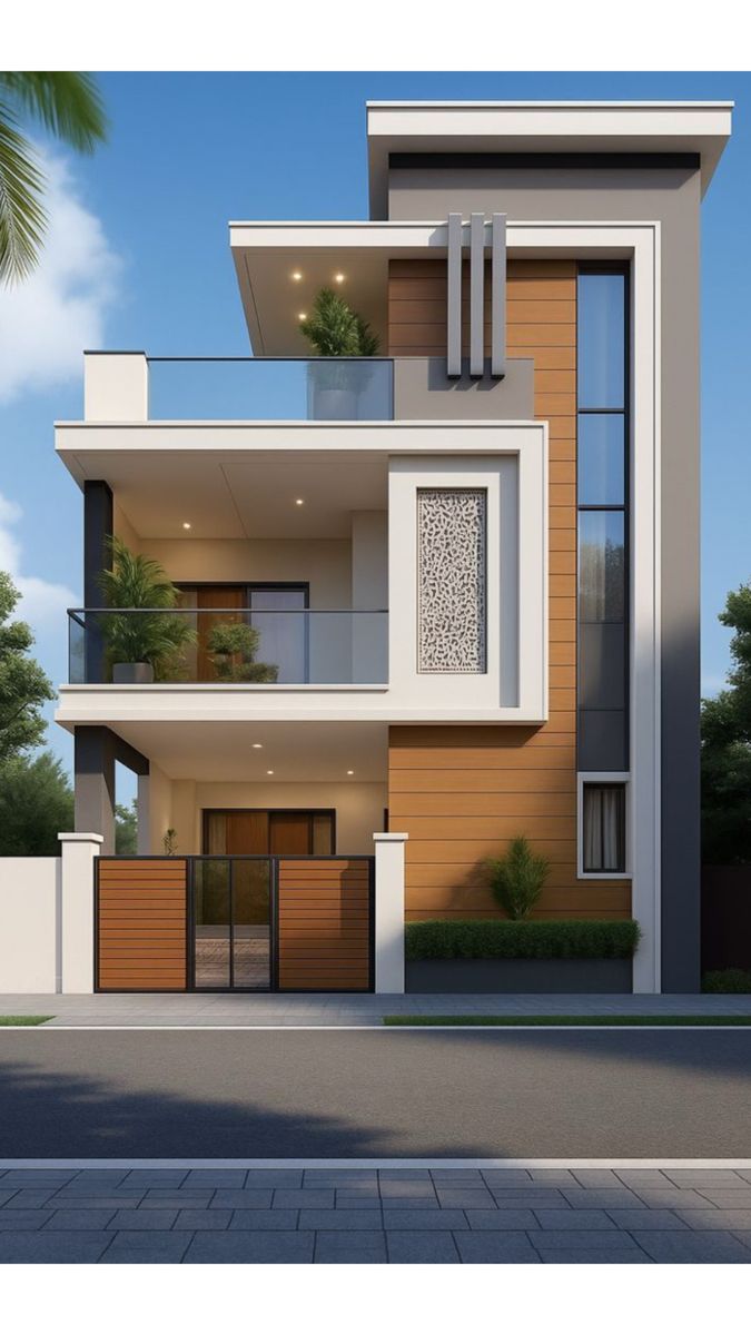 4 BHK Villa – Exterior View View at Mudichur - for Sale