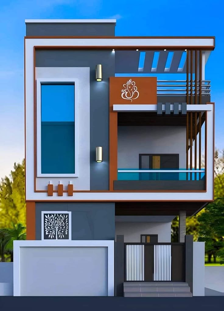 4 BHK Villa – Exterior View View at Mudichur - for Sale