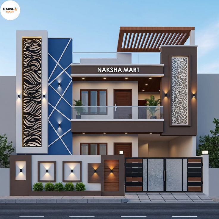 4 BHK Villa – Exterior View View at Mudichur - for Sale