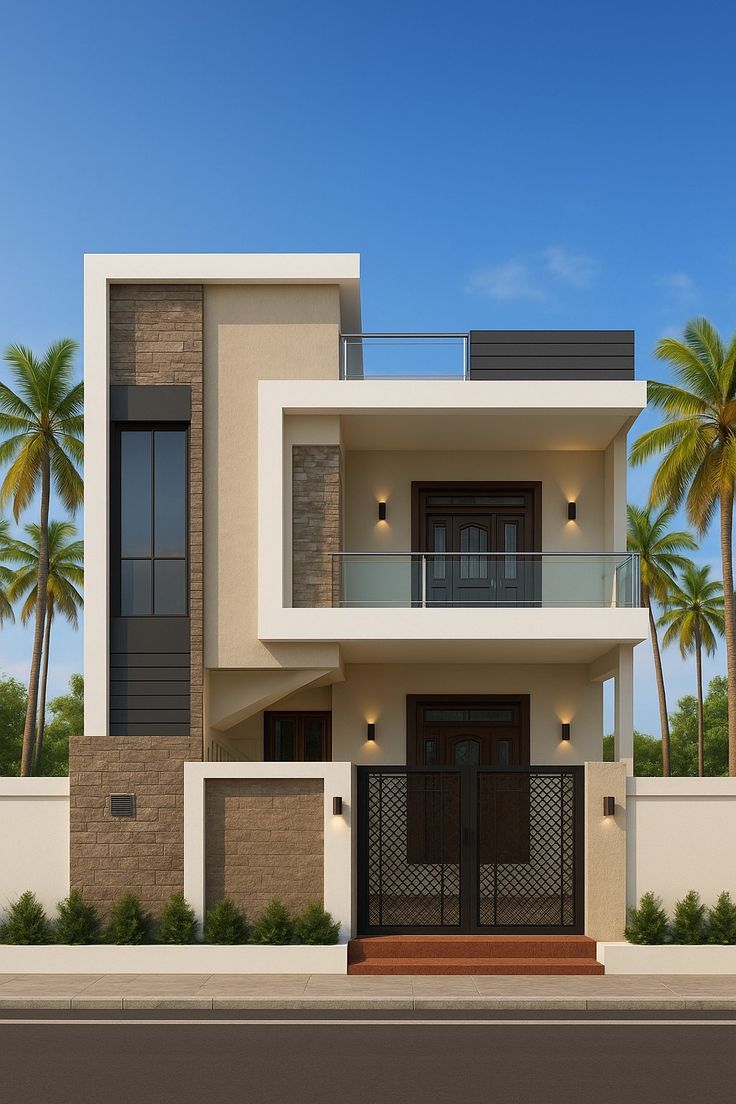 4 BHK Villa – Exterior View View at Mudichur - for Sale