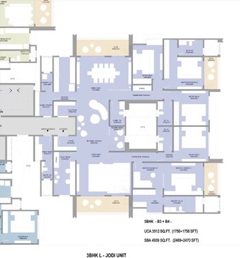 4 BHK Flat for Sale in Kempapura, Bangalore