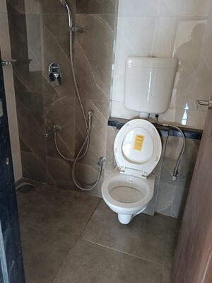 Bathroom in 2 BHK Apartment at Upper Worli – for Rent