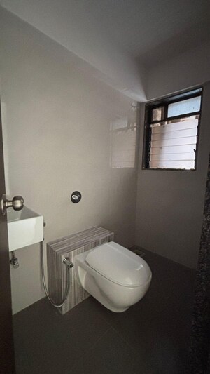 Bathroom in 2.5 BHK Apartment at Hubtown Rising City, Ghatkopar East – for Rent