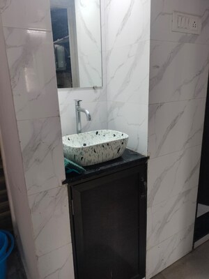 Bathroom in 1 BHK Apartment at DSK Harita, Kandivali East – for Rent