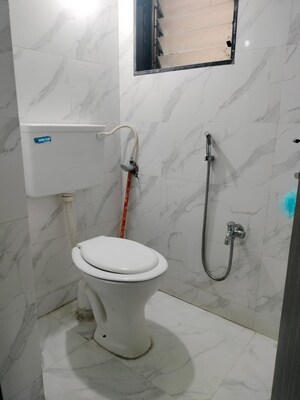 Bathroom in 1 BHK Apartment at DSK Harita, Kandivali East – for Rent