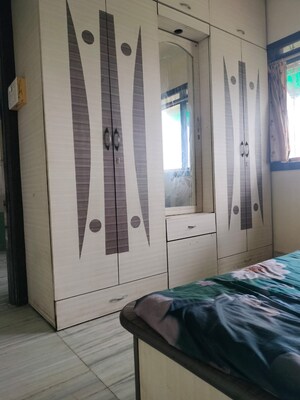 Bedroom in 1 BHK Apartment at DSK Harita, Kandivali East – for Rent
