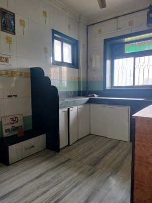 Kitchen in 1 BHK Apartment at DSK Harita, Kandivali East – for Rent