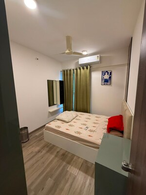 Bedroom in 3 BHK Apartment at Goel Ganga Serio, Kharadi – for Rent
