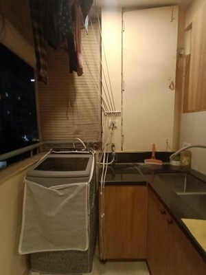 Kitchen in 2.5 BHK Apartment at Godrej 101, Sector 79 – for Rent
