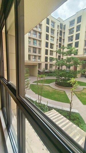 Balcony in 3 BHK Apartment at Lodha Sterling, Kolshet Road – for Rent