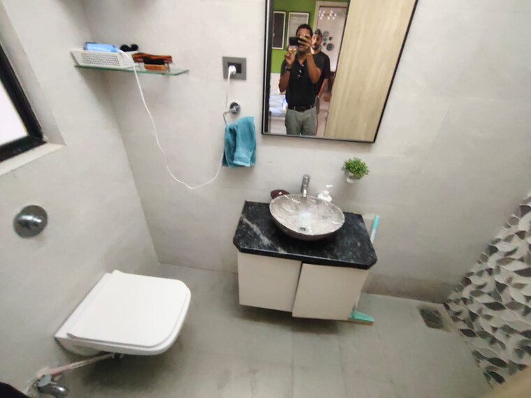 Attached Bathroom, goel-ganga-florentina 3 Bedroom 1200 Sq.Ft. Apartment In Nibm Annexe Pune 10645925