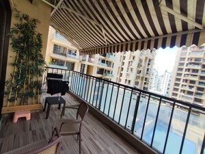 Balcony in 3 BHK Apartment at Goel Ganga Florentina, Nibm Annexe – for Sale
