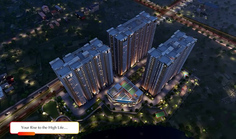 Exterior View, cyber-city-oriana 2.5 Bedroom 1480 Sq.Ft. Apartment In Hi Tech City Hyderabad 10645875