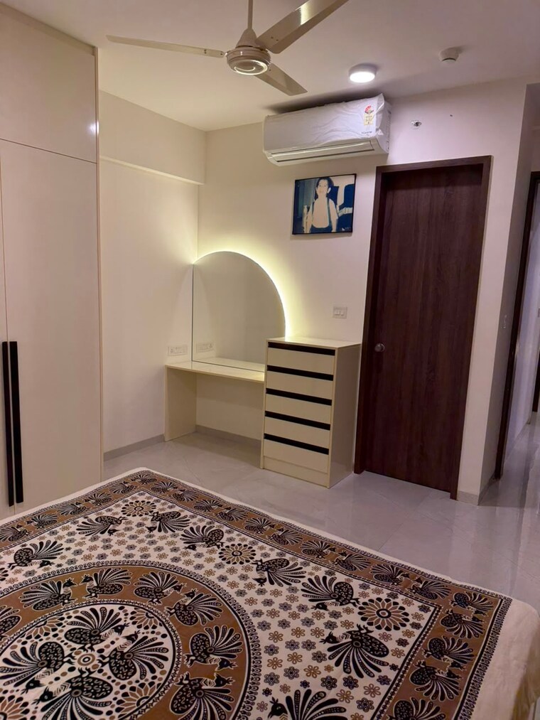 Bedroom, goel-ganga-serio 3 Bedroom 1400 Sq.Ft. Apartment In Kharadi Pune 10645873