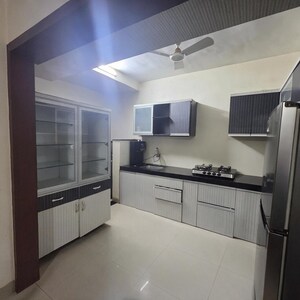 Kitchen in 3 BHK Apartment at Nirmiti Zion, Balewadi – for Rent