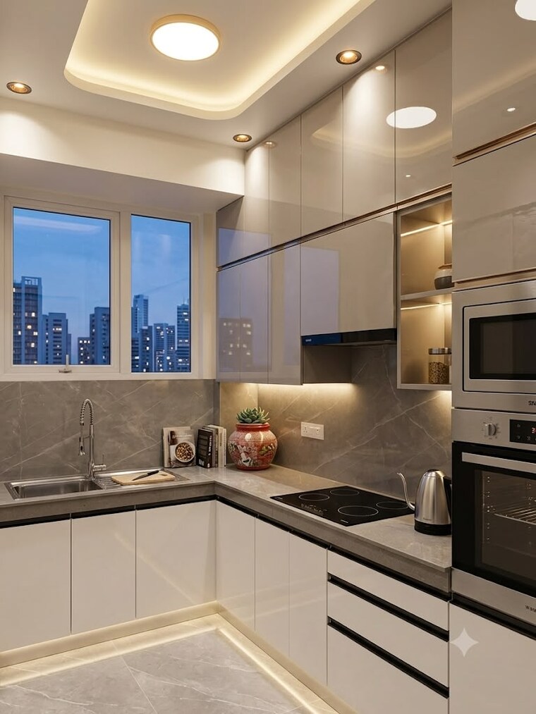 Kitchen, sector 43 1 Bedroom 200 Sq.Yd. Builder Floor In Sector 43 Gurgaon 10645942