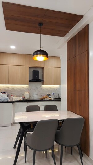 Kitchen in 3 BHK Apartment at Amanora Future Towers, Hadapsar – for Rent