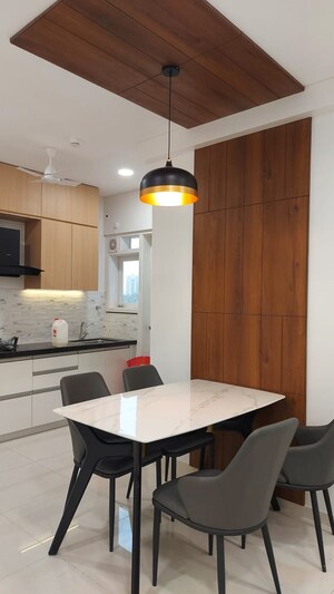 Kitchen in 3 BHK Apartment at Amanora Future Towers, Hadapsar – for Rent