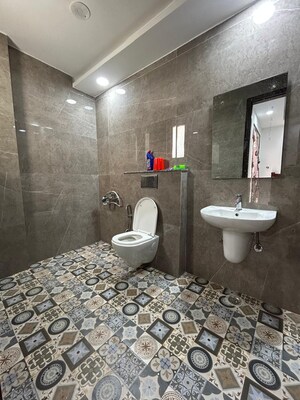 Bathroom in 2 BHK Apartment at Saket – for Rent