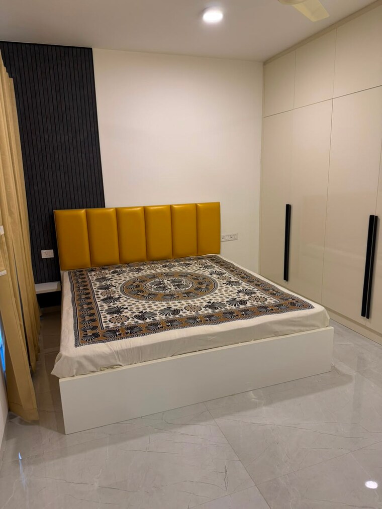Bedroom, goel-ganga-serio 3 Bedroom 1400 Sq.Ft. Apartment In Kharadi Pune 10645873