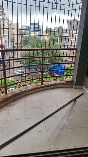 Balcony in 2 BHK Apartment at K K Nehru Tower, Ulwe – for Rent