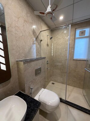 Bathroom in 3 BHK Apartment at Raj One Good Earth, Sector 71 – for Rent