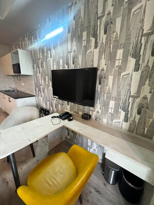 Kitchen in Studio Apartment at Silverglades Merchant Plaza, Sector 88 – for Rent