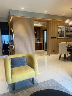 Living Room in 3 BHK Apartment at Sobha Manhattan Towers Town Park, Hosur Road – for Sale