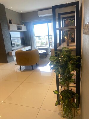 Living Room in 3 BHK Apartment at Sobha Manhattan Towers Town Park, Hosur Road – for Sale