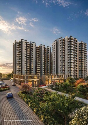 Studio Apartment – Exterior View View at Silverglades Merchant Plaza, Sector 88 - for Rent