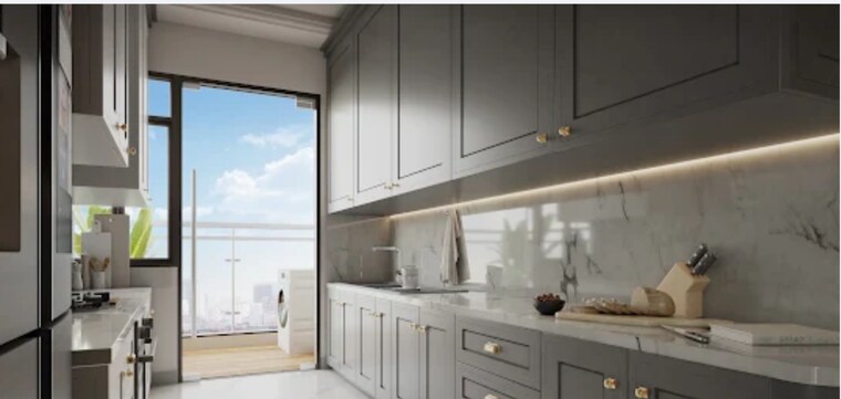 Kitchen, great-value-eternia 4 Bedroom 2625 Sq.Ft. Apartment In Tech Zone 4 Greater Noida Greater Noida 10646808