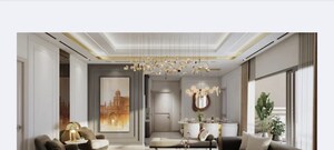Living Room in 4 BHK Apartment at Great Value Eternia, Tech Zone 4 Greater Noida – for Sale