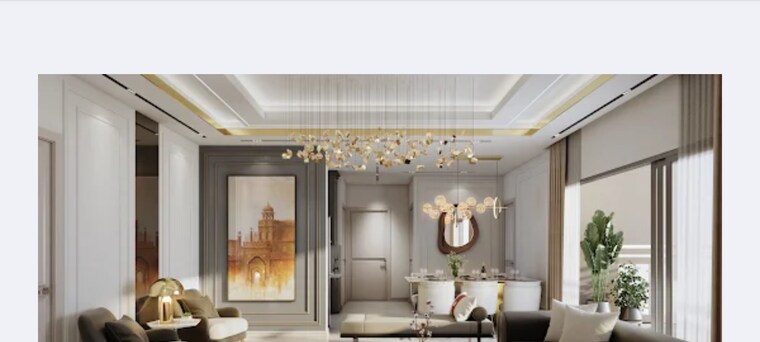 Living Room, great-value-eternia 4 Bedroom 2625 Sq.Ft. Apartment In Tech Zone 4 Greater Noida Greater Noida 10646808