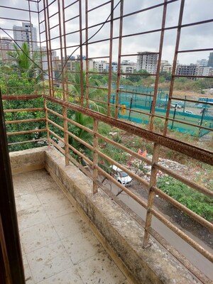Balcony in 3 BHK Apartment at Unique Poonam Estate Cluster 2, Mira Road – for Rent