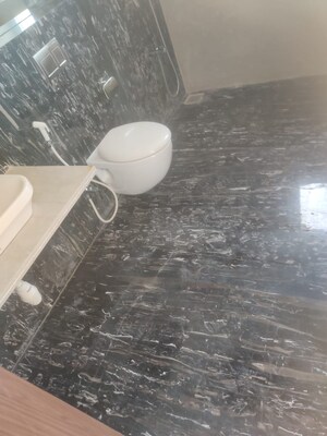Bathroom in 4 BHK Apartment at Omkar Alta Monte, Malad East – for Rent