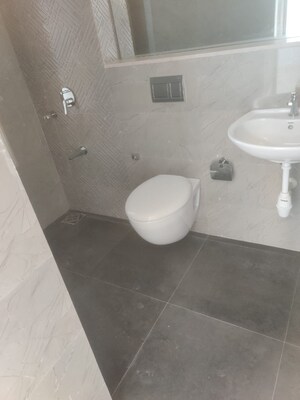 Bathroom in 4 BHK Apartment at Omkar Alta Monte, Malad East – for Rent