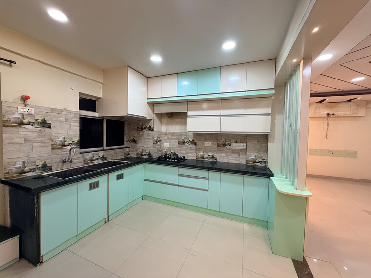 Kitchen, siddha-pines 3 Bedroom 1760 Sq.Ft. Apartment In Rajarhat New Town Kolkata 10651539
