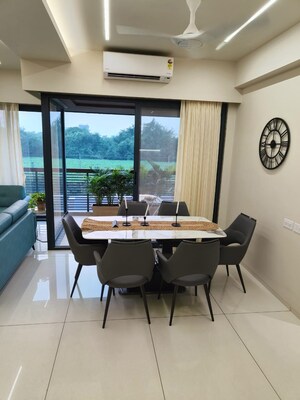 Dining area in 4 BHK Apartment at Vihav Elinor, Gotri – for Sale