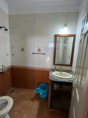 Bathroom in 4 BHK Builder Floor at Malviya Nagar – for Sale