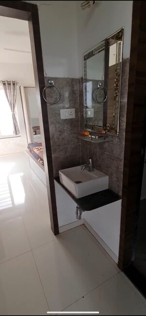Bathroom in 2 BHK Apartment at Majestique Euriska, Mohammadwadi – for Rent