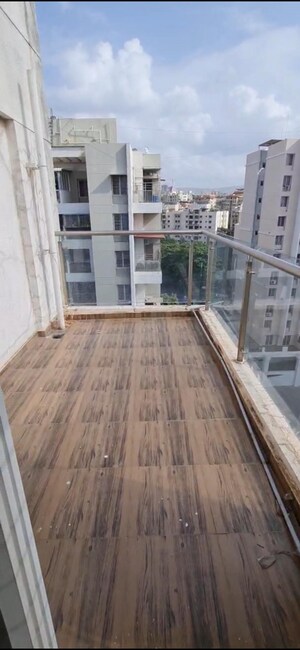 Balcony in 2 BHK Apartment at Majestique Euriska, Mohammadwadi – for Rent